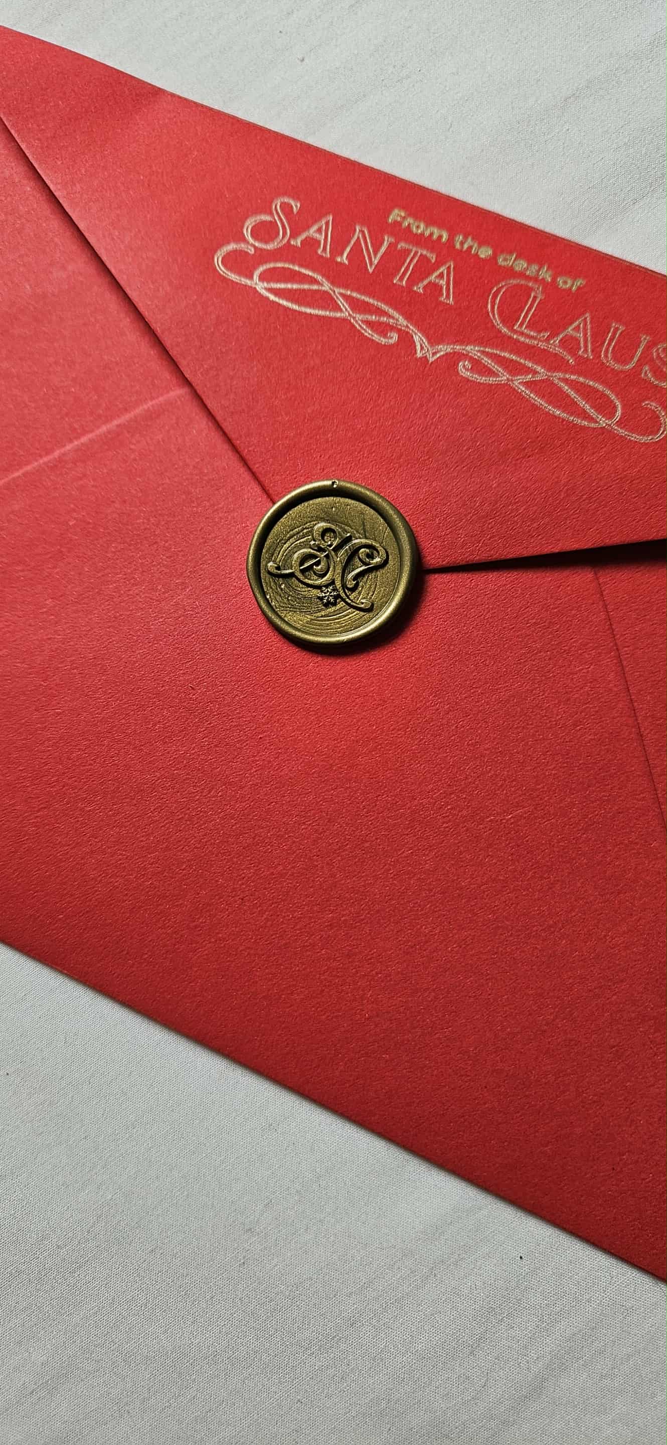 Letters from Santa and Nice List Certificate - Standard letter with Standard P.S. Message