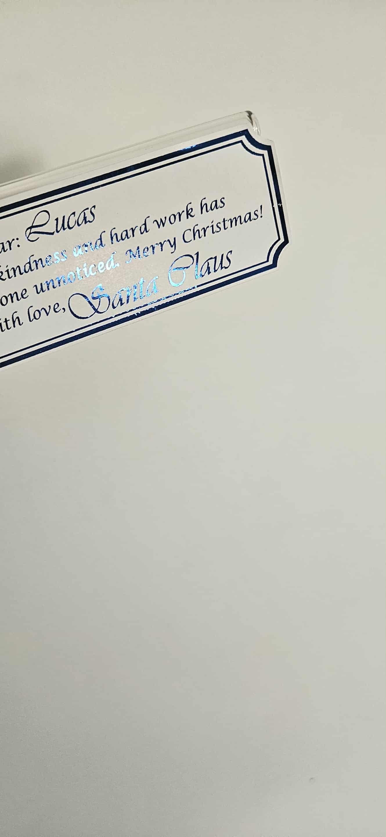 Present Label | Gift from Santa